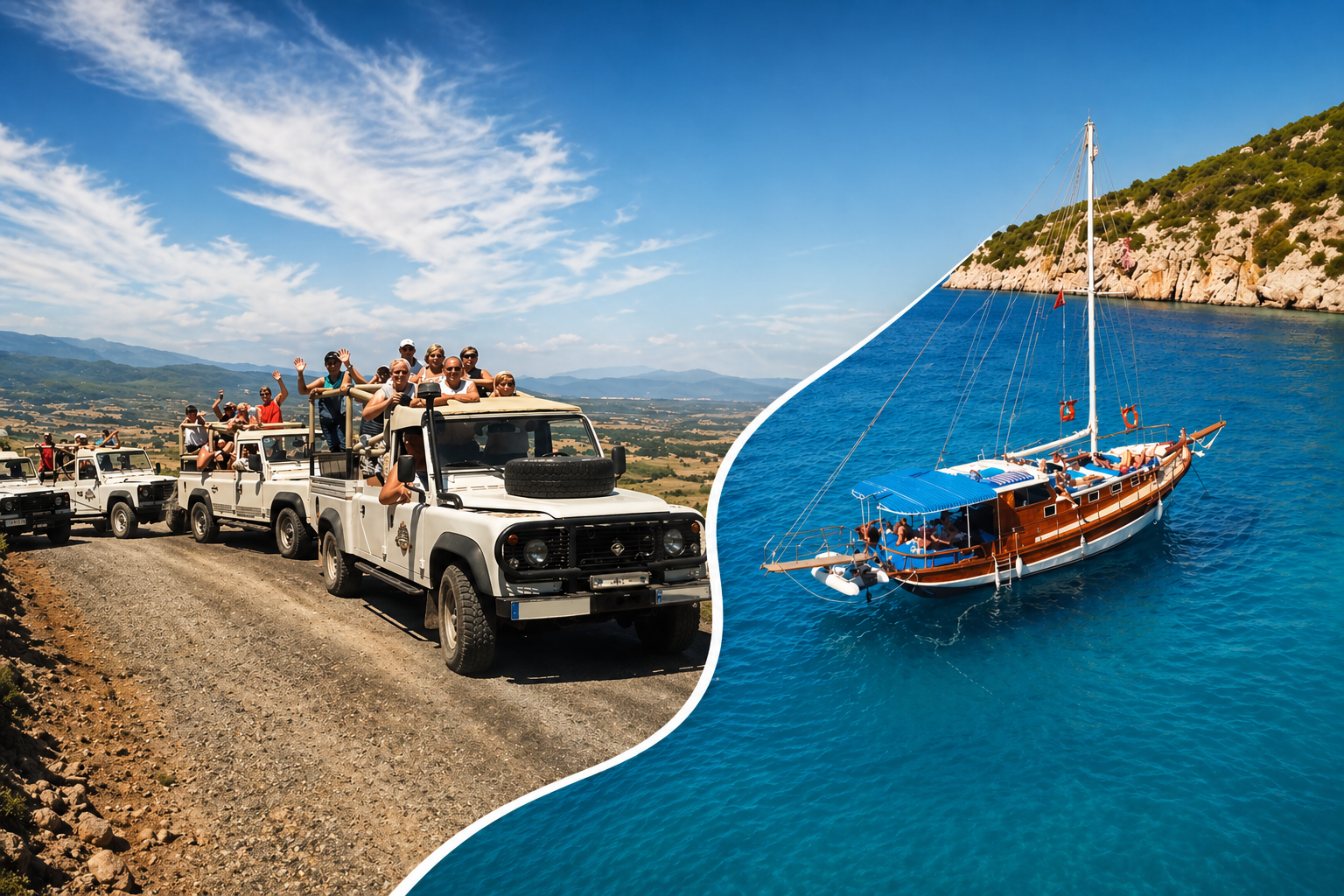 Bodrum Tekne Turu ve Safari – Tam Gün Macera Deneyimi